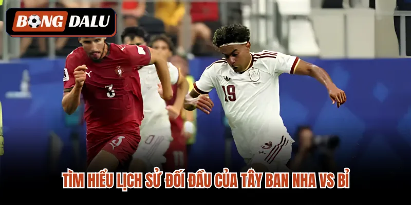Tìm hiểu lịch sử đối đầu của Tây Ban Nha vs Bỉ
