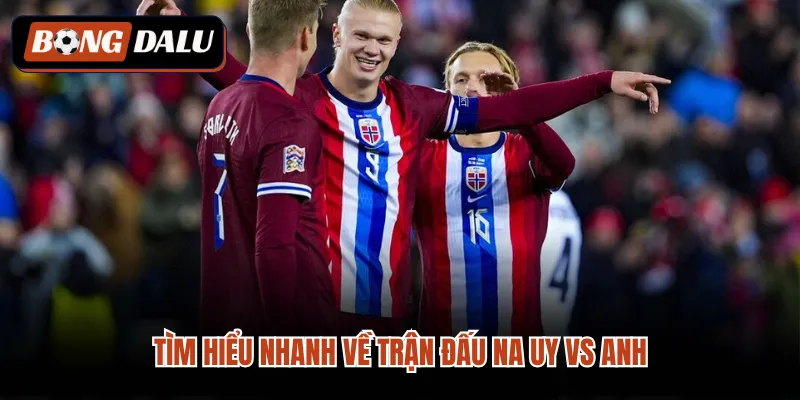 Tìm hiểu nhanh về trận đấu Na uy vs Anh 